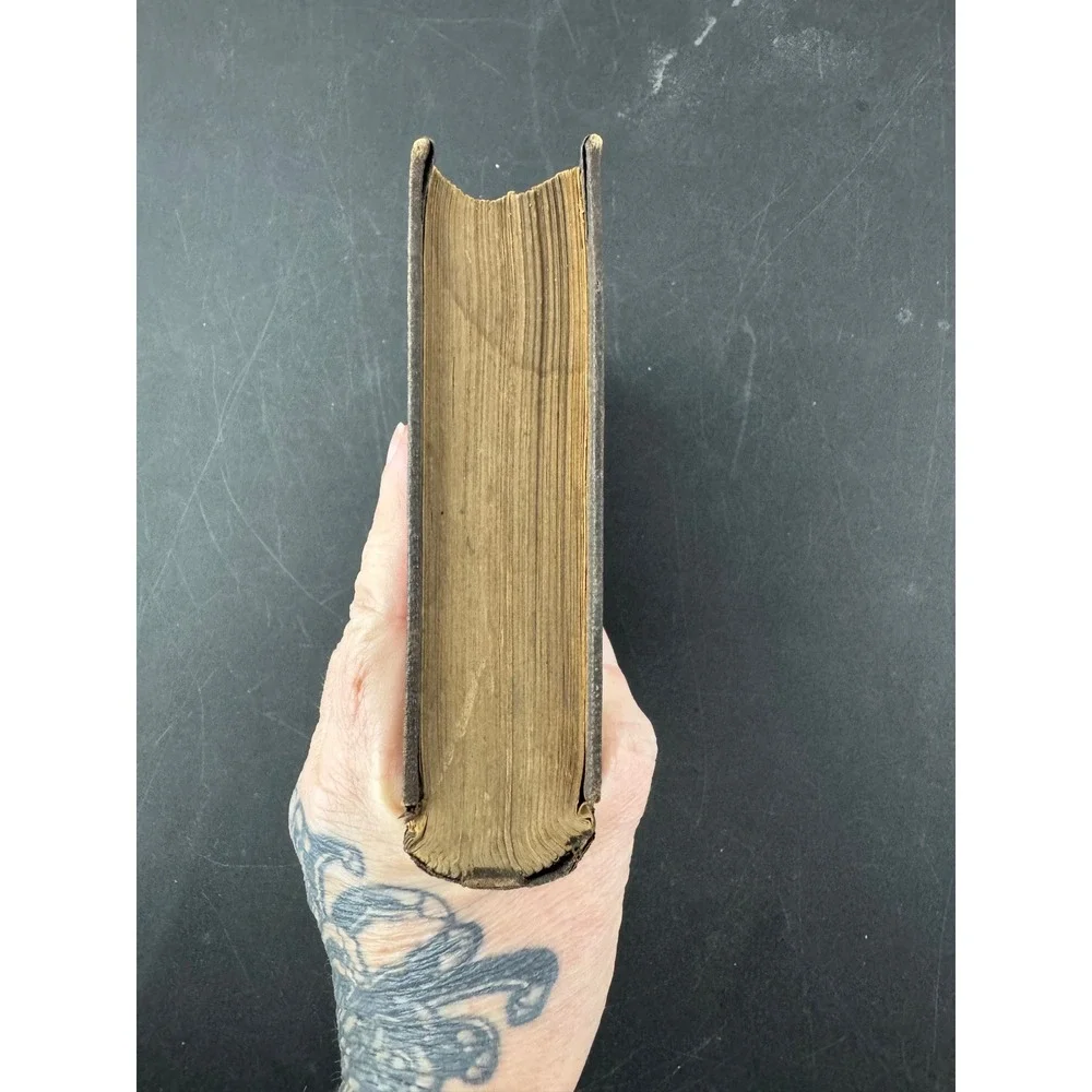 1856 The Constitution of‎ Man George Combe Antique Phrenology Book 5th Edition